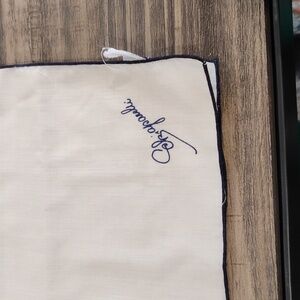 Vintage Schiaparelli linen neckerchief